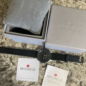 Michele CAPE Stainless Steel Topaz Ladies Quartz Watch MWW27A000006.